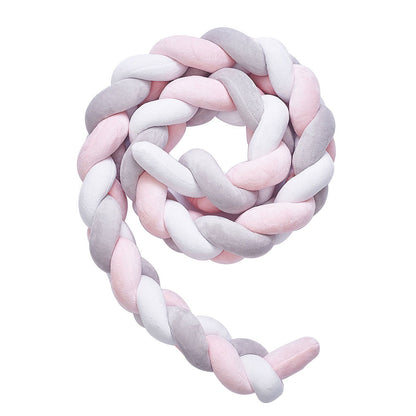 🌙Tresse de lit pour bébé — un cocon doux et personnalisable