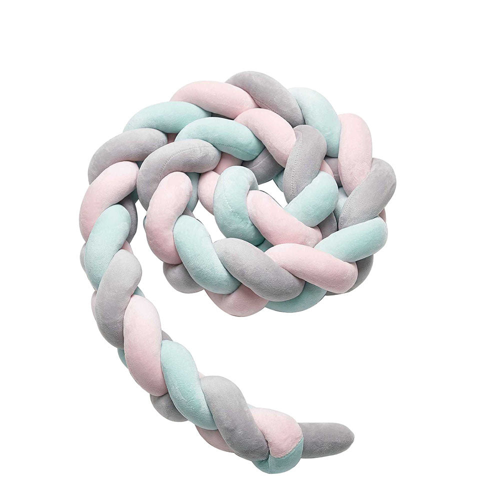 🌙Tresse de lit pour bébé — un cocon doux et personnalisable