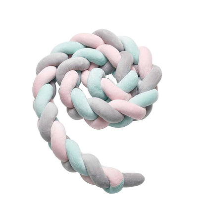 🌙Tresse de lit pour bébé — un cocon doux et personnalisable