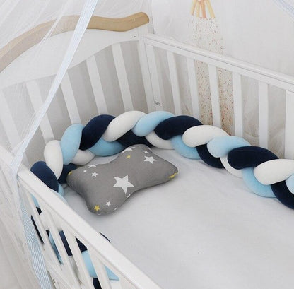 🌙Tresse de lit pour bébé — un cocon doux et personnalisable