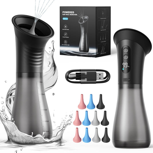 Nettoyeur d'oreilles électrique – Irrigation douce & hygiène optimale