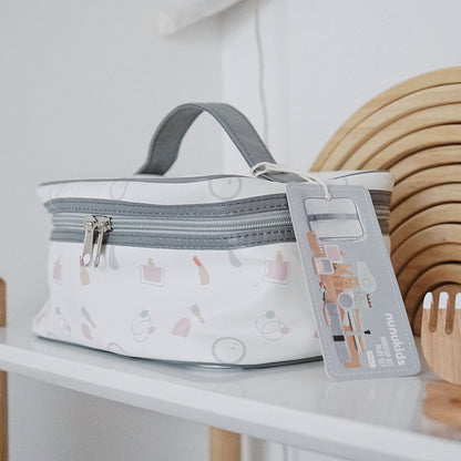 Ensemble de jouets de maquillage en bois, kit de maquillage 2 en 1 pour filles