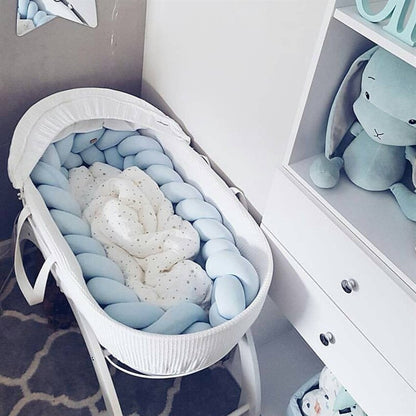 🌙Tresse de lit pour bébé — un cocon doux et personnalisable