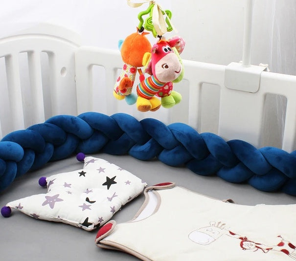🌙Tresse de lit pour bébé — un cocon doux et personnalisable