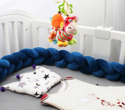 🌙Tresse de lit pour bébé — un cocon doux et personnalisable