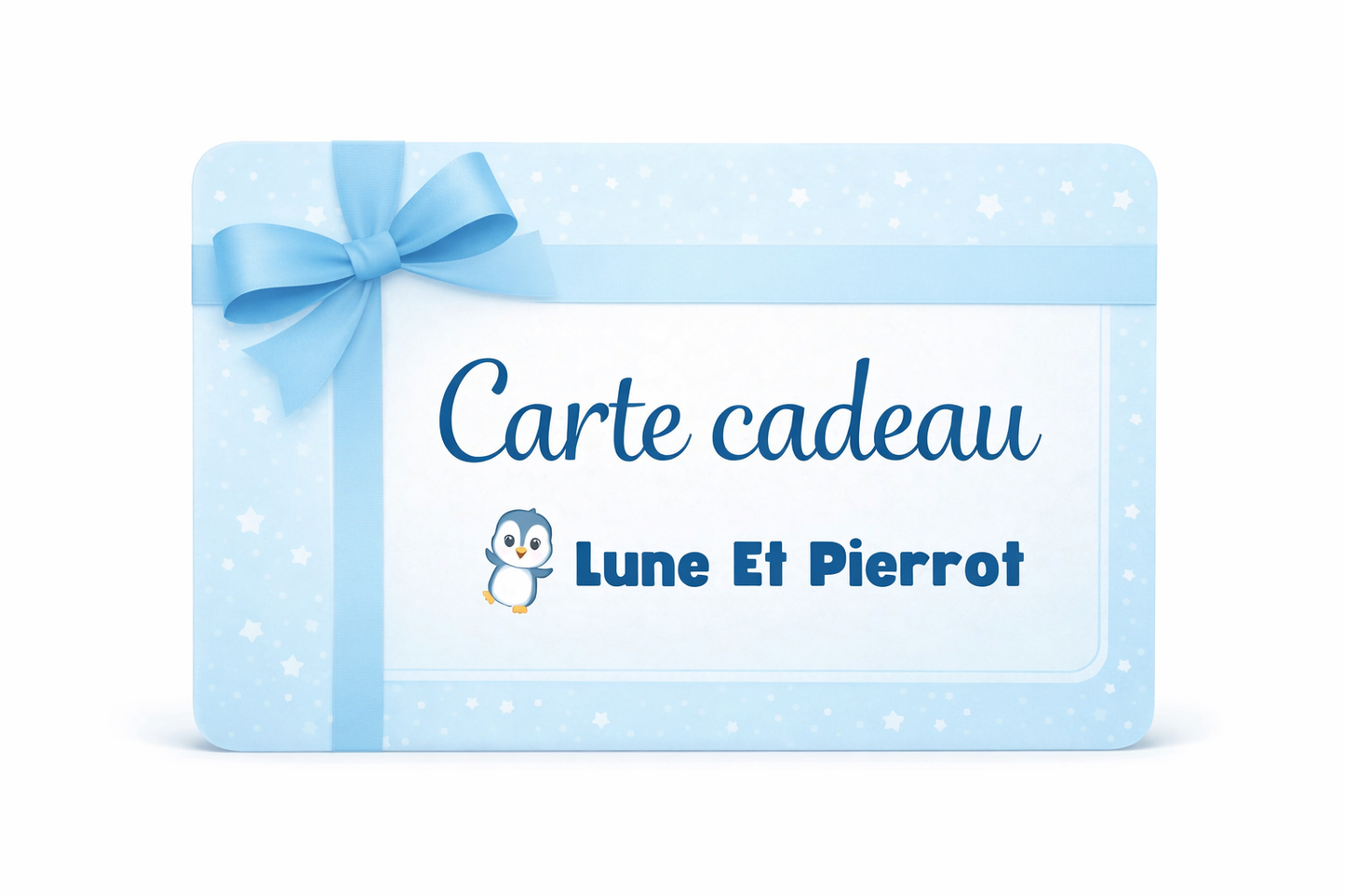 👉 Carte cadeau Lune et Pierrot 🎁 (Idée cadeau parfaite)